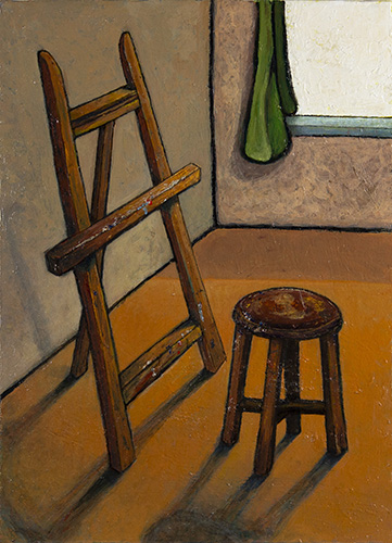 貝塚建『画家不在図』